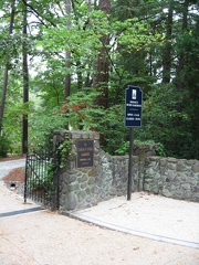 Duke Gardens Entrance